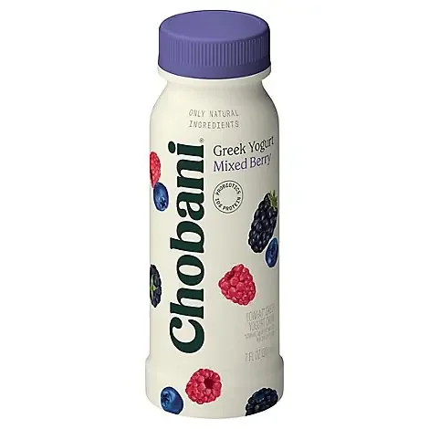 Chobani Mixed Berry Greek Yogurt Drink – 7 Fl. Oz.