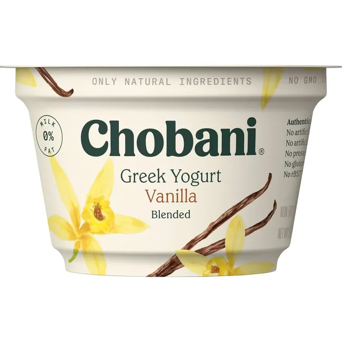 Chobani Vanilla Blended Greek Yogurt