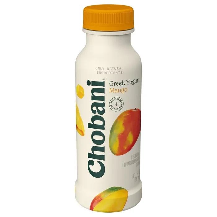 Chobani Yogurt Drink, Greek, Low-Fat, Mango
