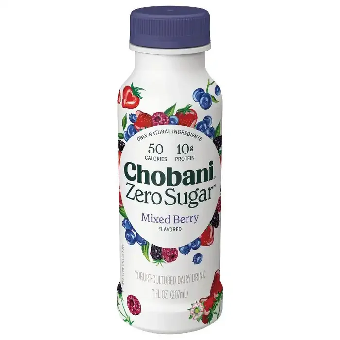 Chobani Zero Sugar Mixed Berry Yogurt Drink – 7 fl oz