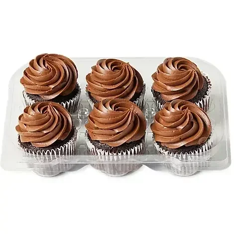 Chocolate Brownie Batter Cupcakes 6 Count – Each