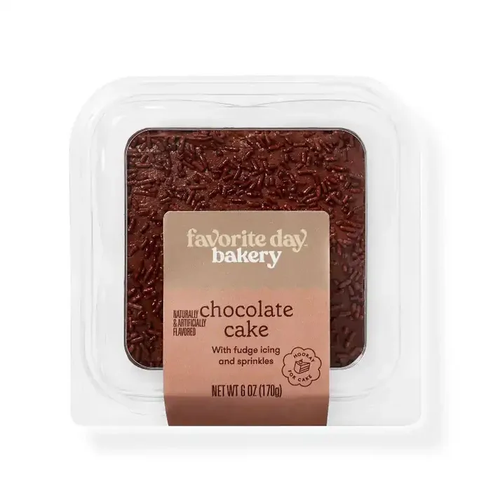 Chocolate Cake Slice – 6oz – Favorite Day™