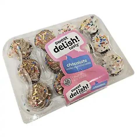 Chocolate Mini Cupcakes 12 Count – EA