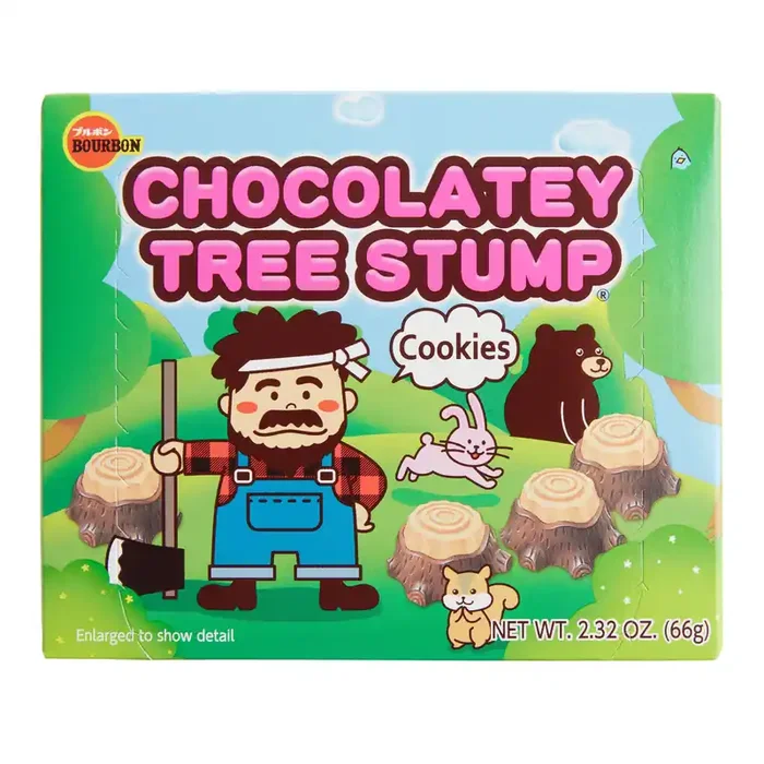 Chocolatey Tree Stump Cookies