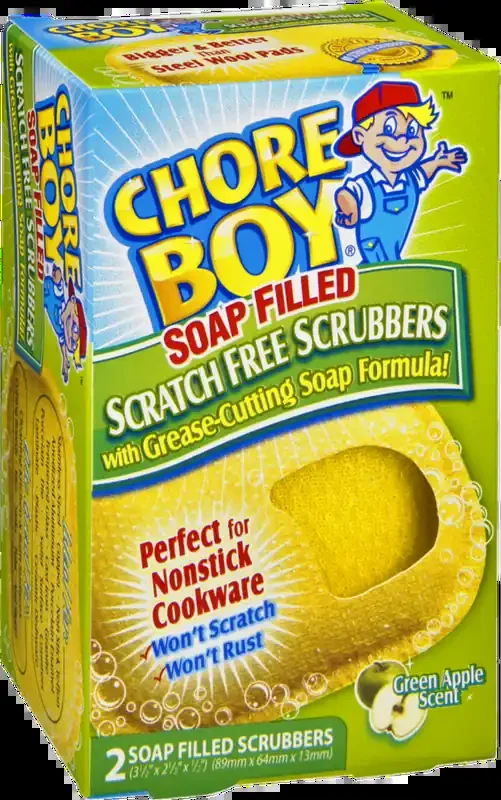 Chore Boy Soap-Filled Scratch-Free Scrubbers