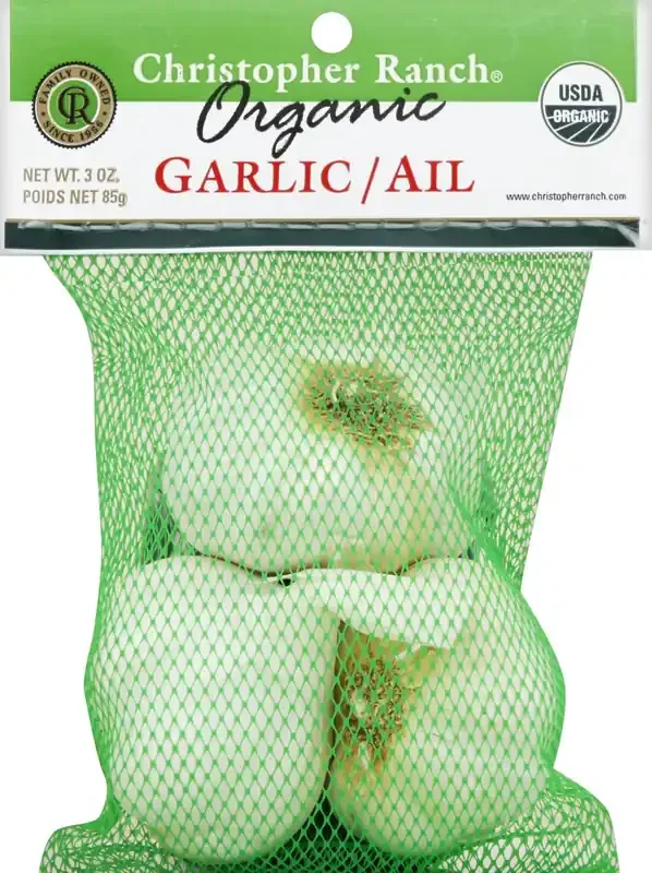 Christopher Ranch Garlic, 3 oz, organic