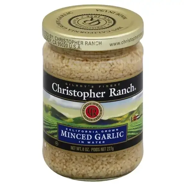 Christopher Ranch Garlic, Minced, In Water