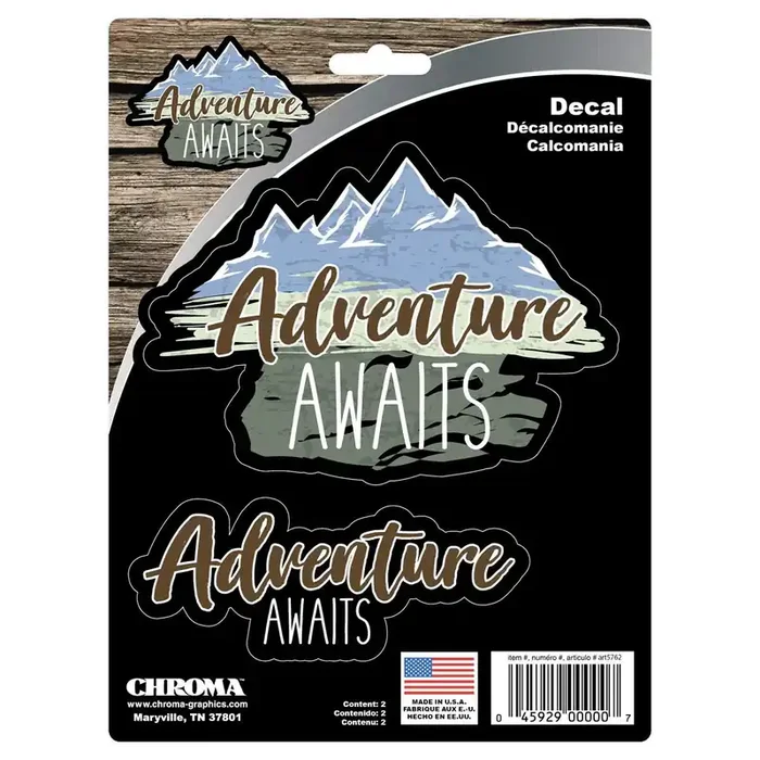 Chroma Adventure Awaits Auto Decal