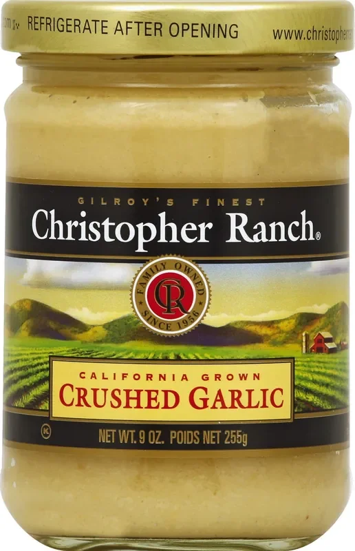 Chrstphr Crushed Garlic
