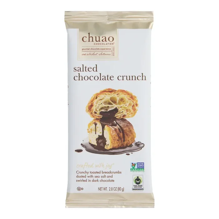 Chuao Salted Crunch Dark Chocolate Bar