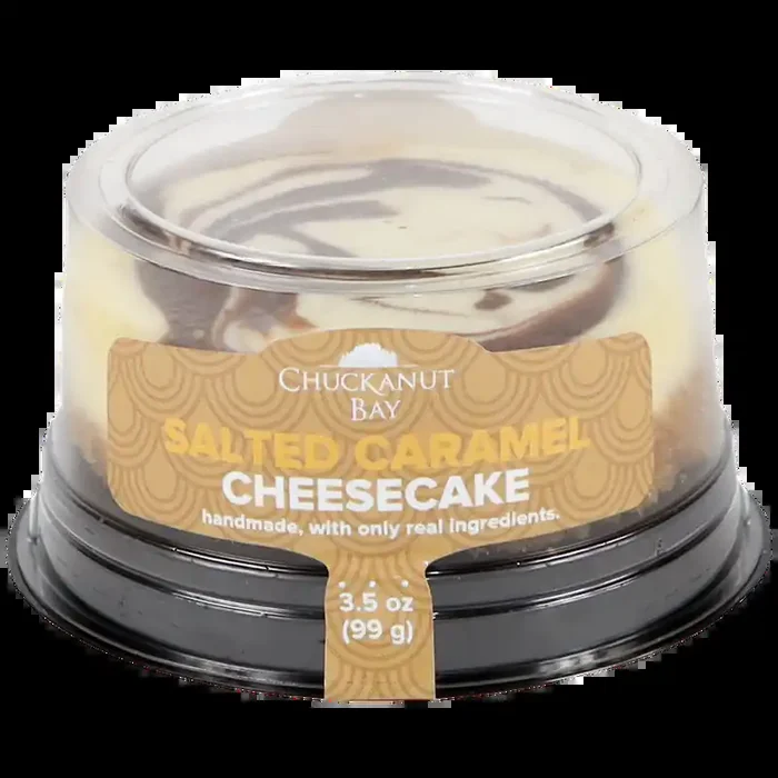 Chuckanut Bay 3in Salted Caramel Cheesecake