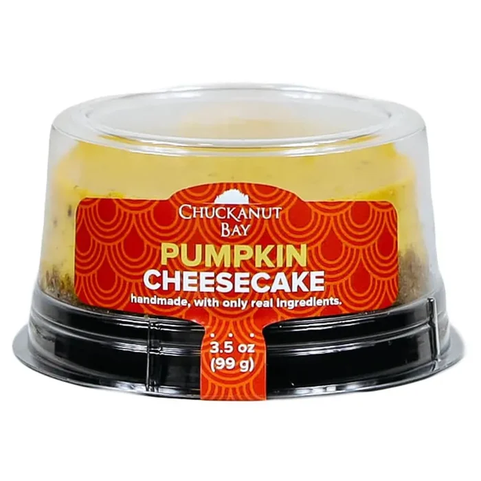 Chuckanut Bay Cheesecake 3Inin Pumpkin