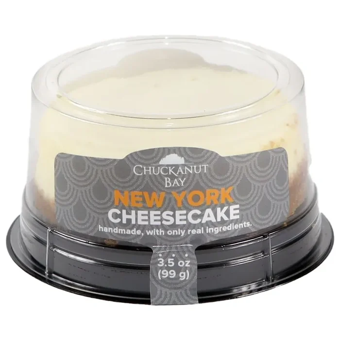 Chuckanut Bay Foods 3 Inch New York Cheesecake