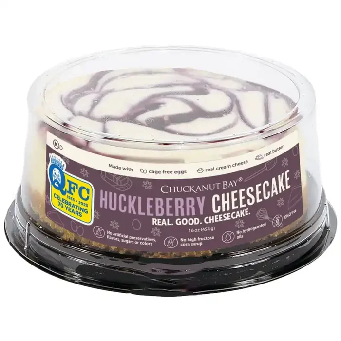 Chuckanut Bay® Foods QFC Huckleberry Cheesecake