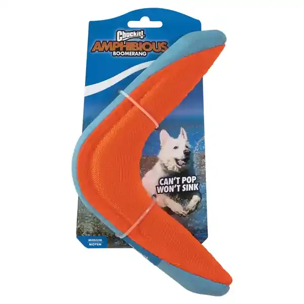 Chuckit! Medium Amphibious Boomerang, Assorted Colors