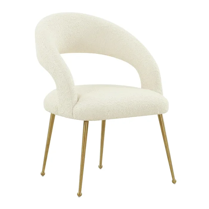 Cici Split Back Upholstered Dining Armchair