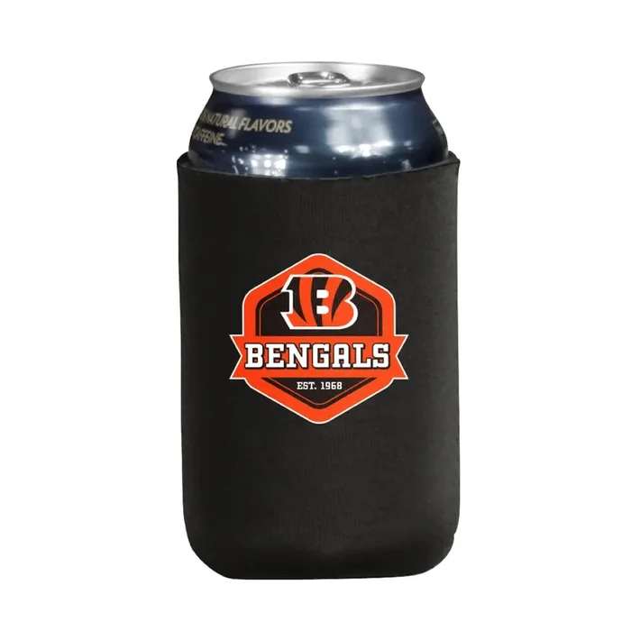Cincinnati Bengals Oversized Logo Insulated Can Sleeve