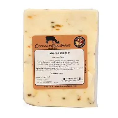 Cinnamon Ridge Farms Jalapeno Cheddar