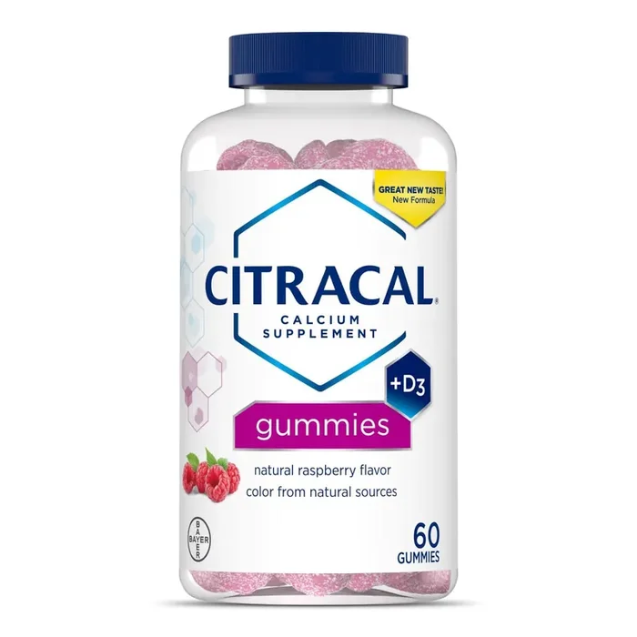 Citracal Raspberry Calcium Gummies