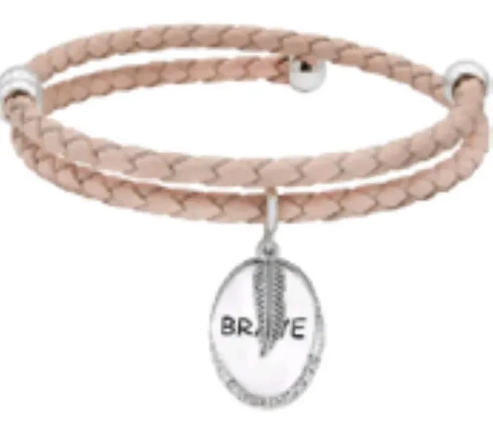 City By City Cbc Brc Cz Lthr Brv Feather 111690 Pnk