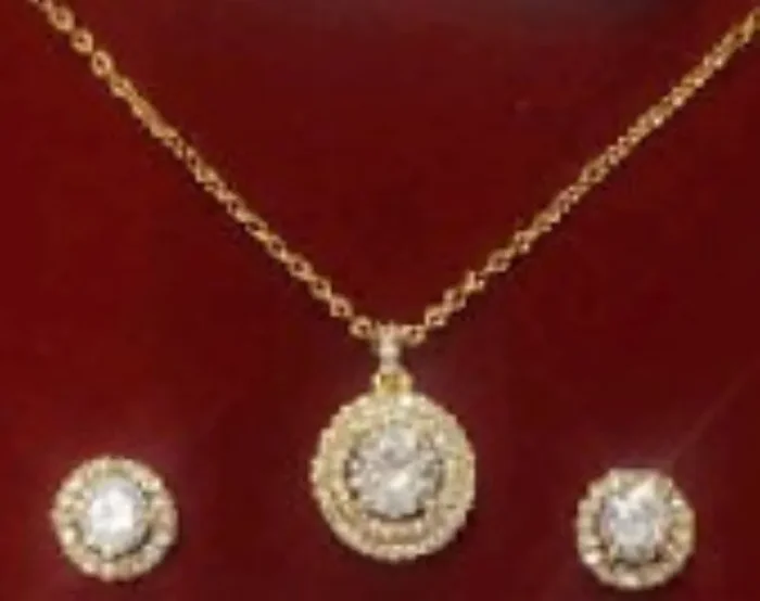 City By City Cbc Set Cz Rnd Dbl Halo 113871 Gld