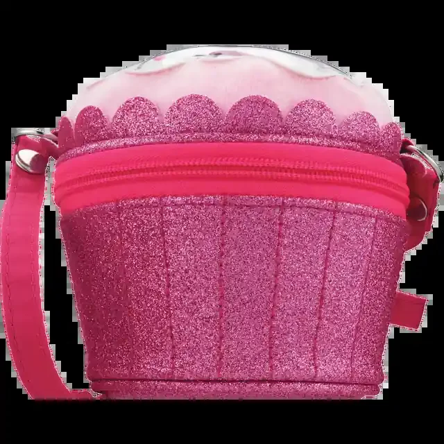 Claire‘s Cupcake Cross Body Bag, Pink