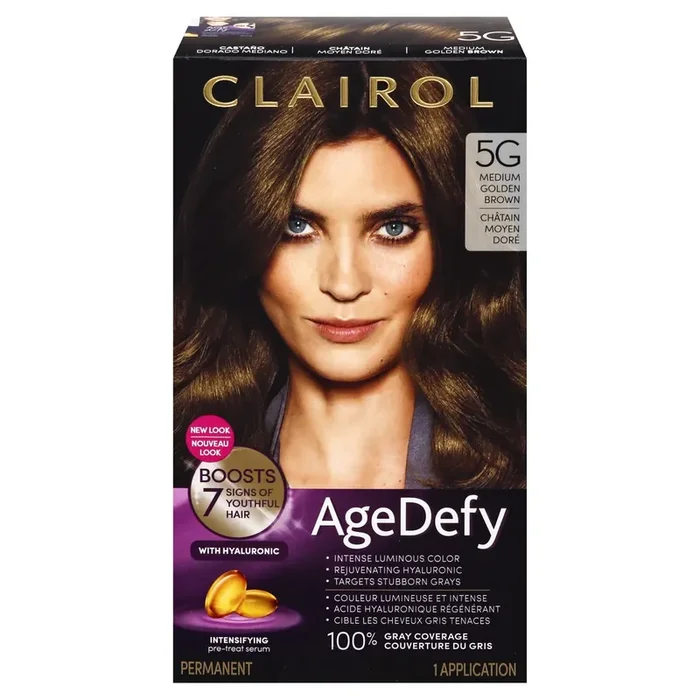 Clairol Age Defy Medium Golden Brown 5G Permanent Hair Color 1 ea