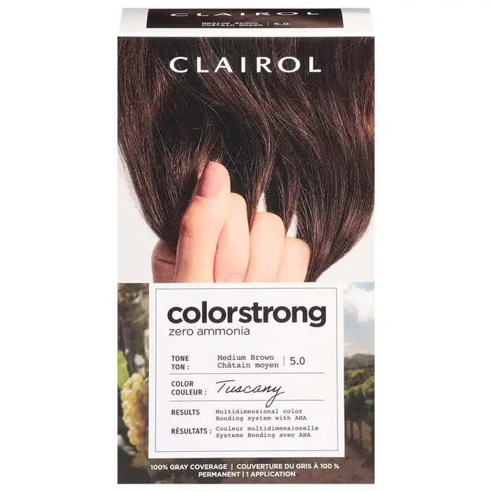 Clairol Color Strong Colorstrong 5.0 Med Brown Tuscany