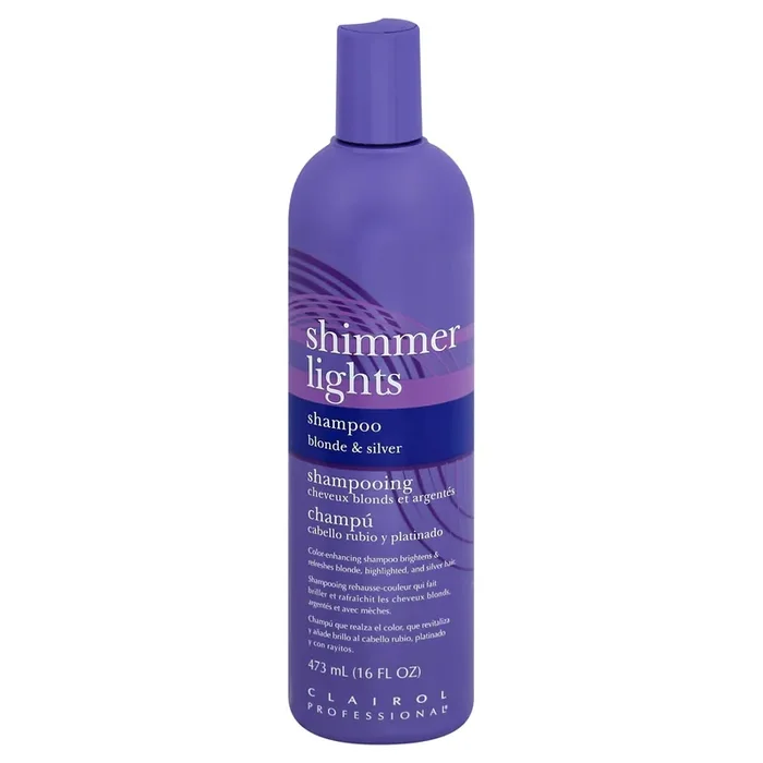 Clairol Professional Shimmer Lights Blonde & Silver Shampoo
