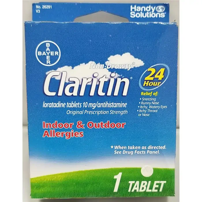 Claritin Allergy Relief Medicine, Single Dose, 10Mg