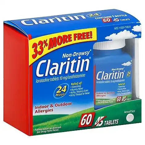 Claritin Allergy Tablets 24 Hour – 45 Count