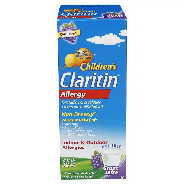 Claritin Children‘s Claritin Non-Drowsy Allergy Relief Grape Taste Liquid