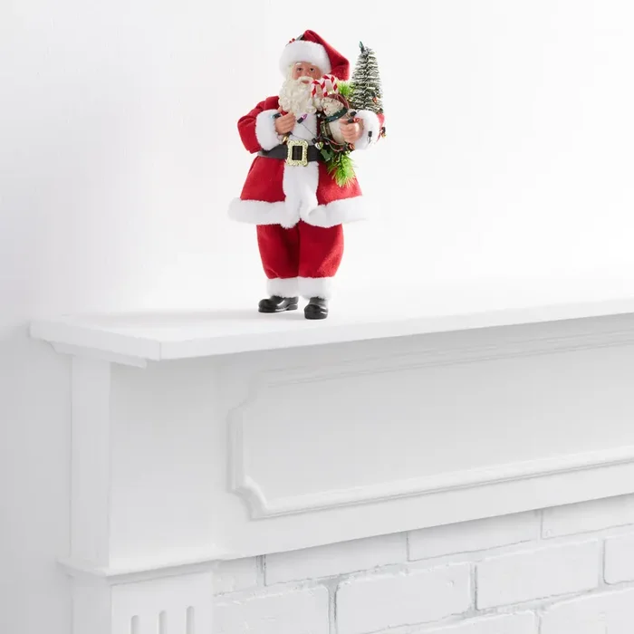 Classic Santa Claus Figure Decor