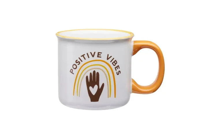 Clay Art Positive Vibes Mug