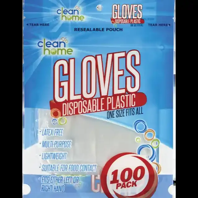 Clean Home Gloves Disposable One Size