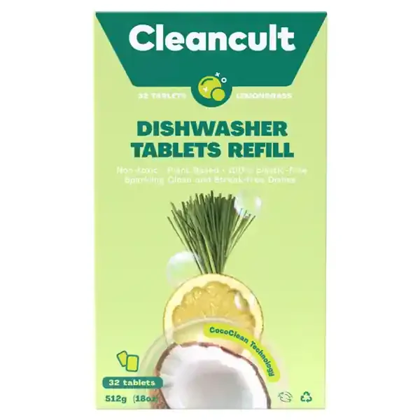 Cleancult Dishwasher Tablets Lemongrass