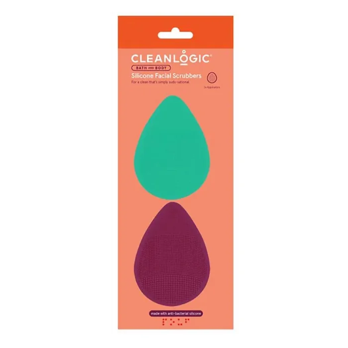 Cleanlogic Silicone Facial Scrubbers