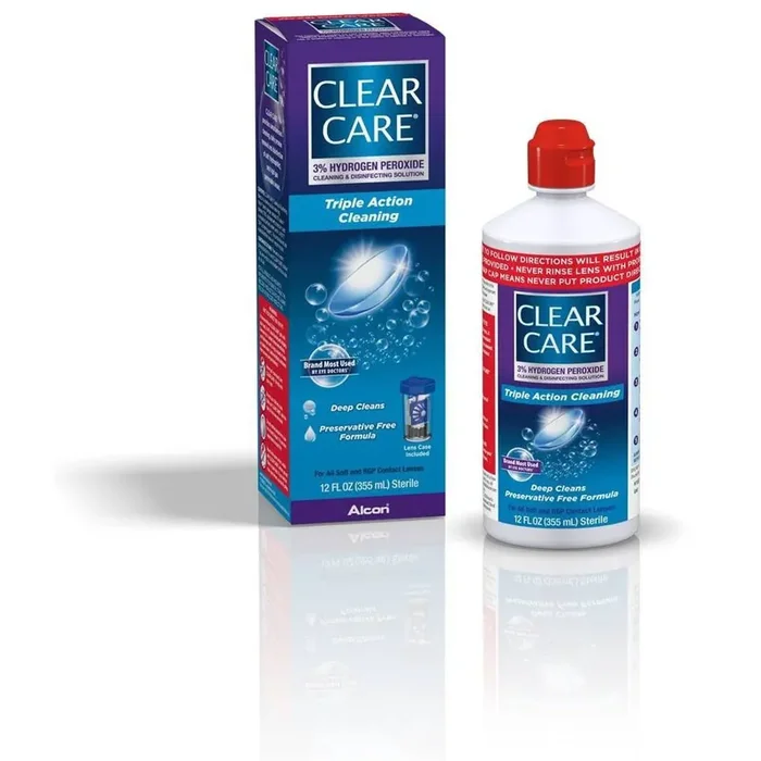Clear Care Cleaning & Disinfecting Solution Triple Action