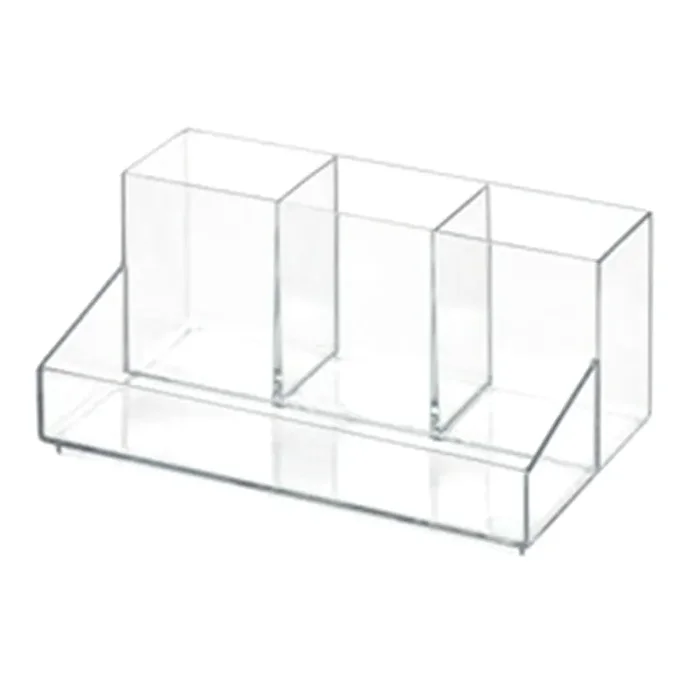 Clear Clarity Cosmetic & Vanity Organizer, 8″ x 5″ x 3.7″