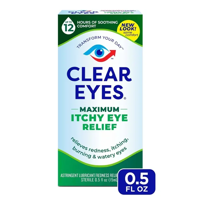 Clear Eyes Maximum Itchy Eye Relief Eye Drops