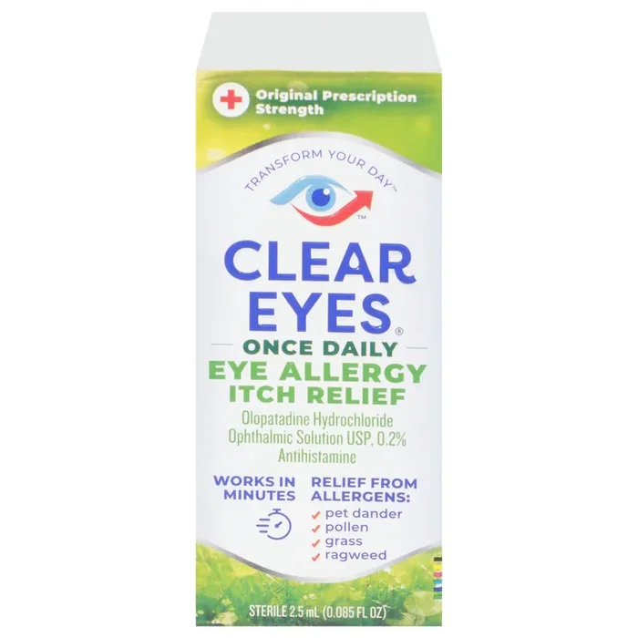 Clear Eyes Original Prescription Strength Eye Allergy Itch Relief