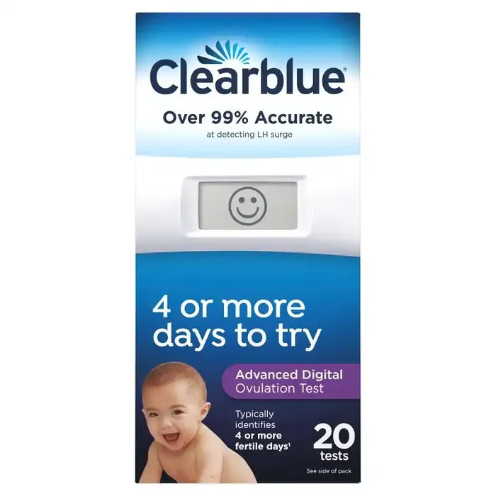 Clearblue Advanced Digital Ovulation Test – 20ct