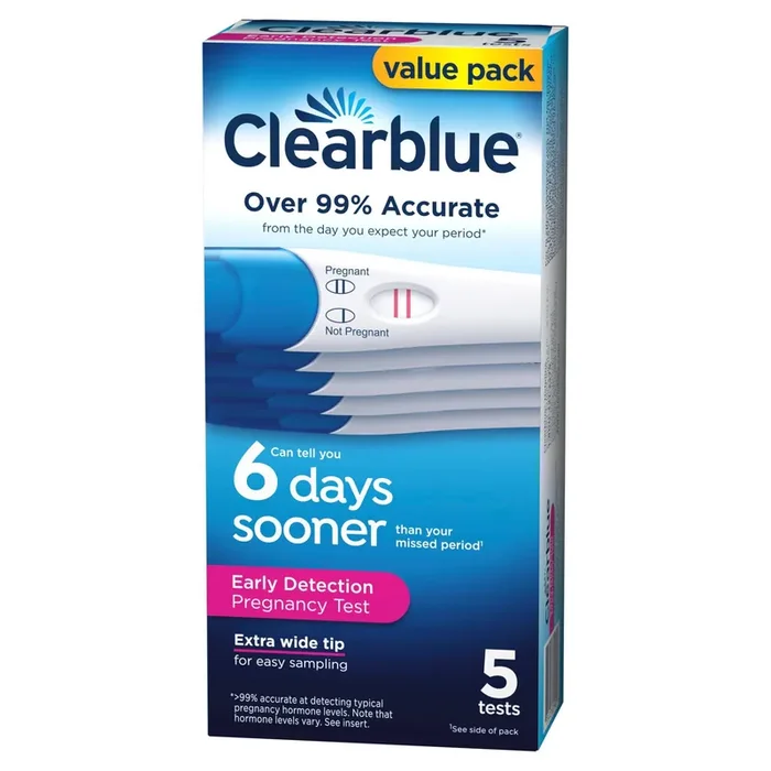 Clearblue Early Detection Pregnancy Tests – 5ct