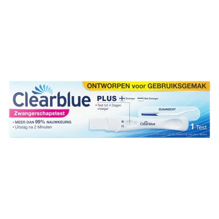 Clearblue Plus pregnancy test