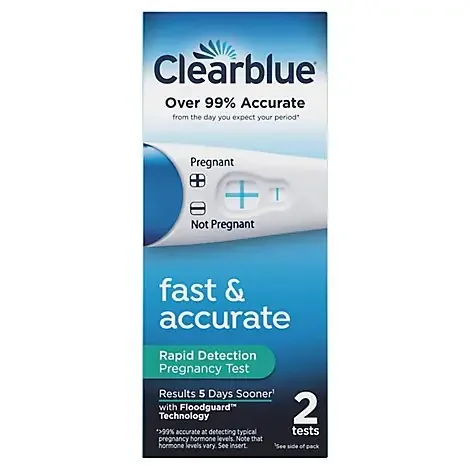 Clearblue Pregnancy Test Rapid Detection – 2 Count