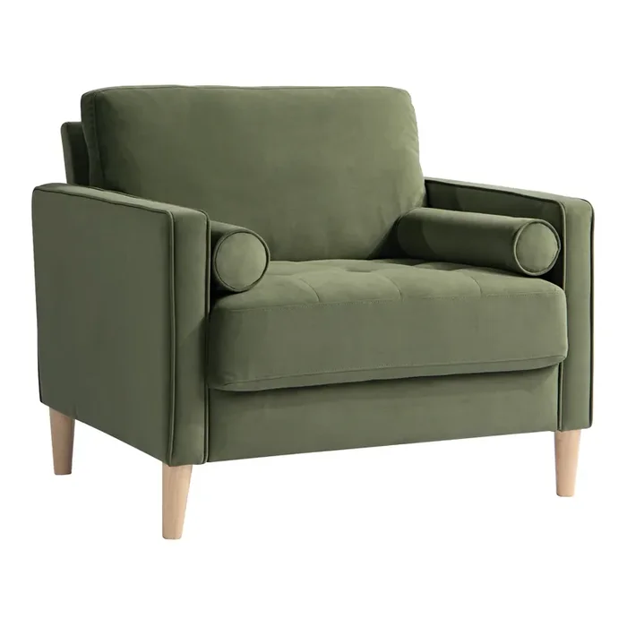 Clermont Tufted Track Arm Upholstered Chair
