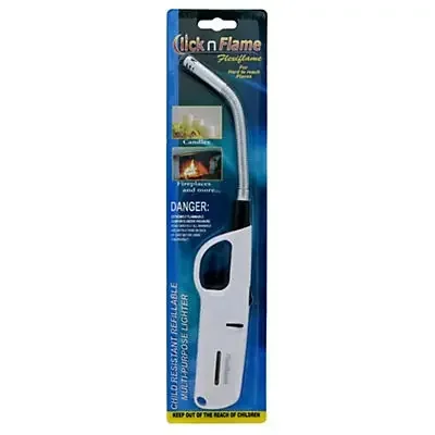 Click n Flame Refillable Multi-Purpose Lighter