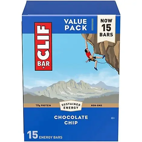 Clif 15pk Chocolate Chip – 15-2.4Z