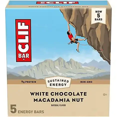 Clif 5pk White Choc Macadamia – 5-2.4Z