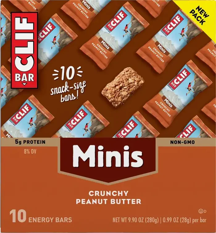 Clif Bar Crunchy Peanut Butter Mini Snack Bars